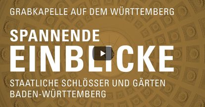 Startbildschirm des Filmes "Spannende Einblick mit Michael Hörrmann: Grabkapelle auf dem Württemberg"
