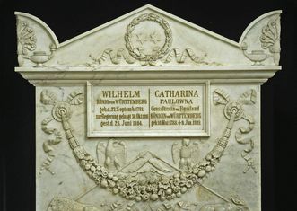 Sarkophag der Königin Katharina und König Wilhelms I.